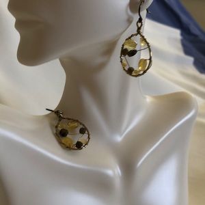 Beaded Pierced Earrings